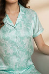 Zivame Satin Pyjama Set - Shrinking Violet — thumbnail 6